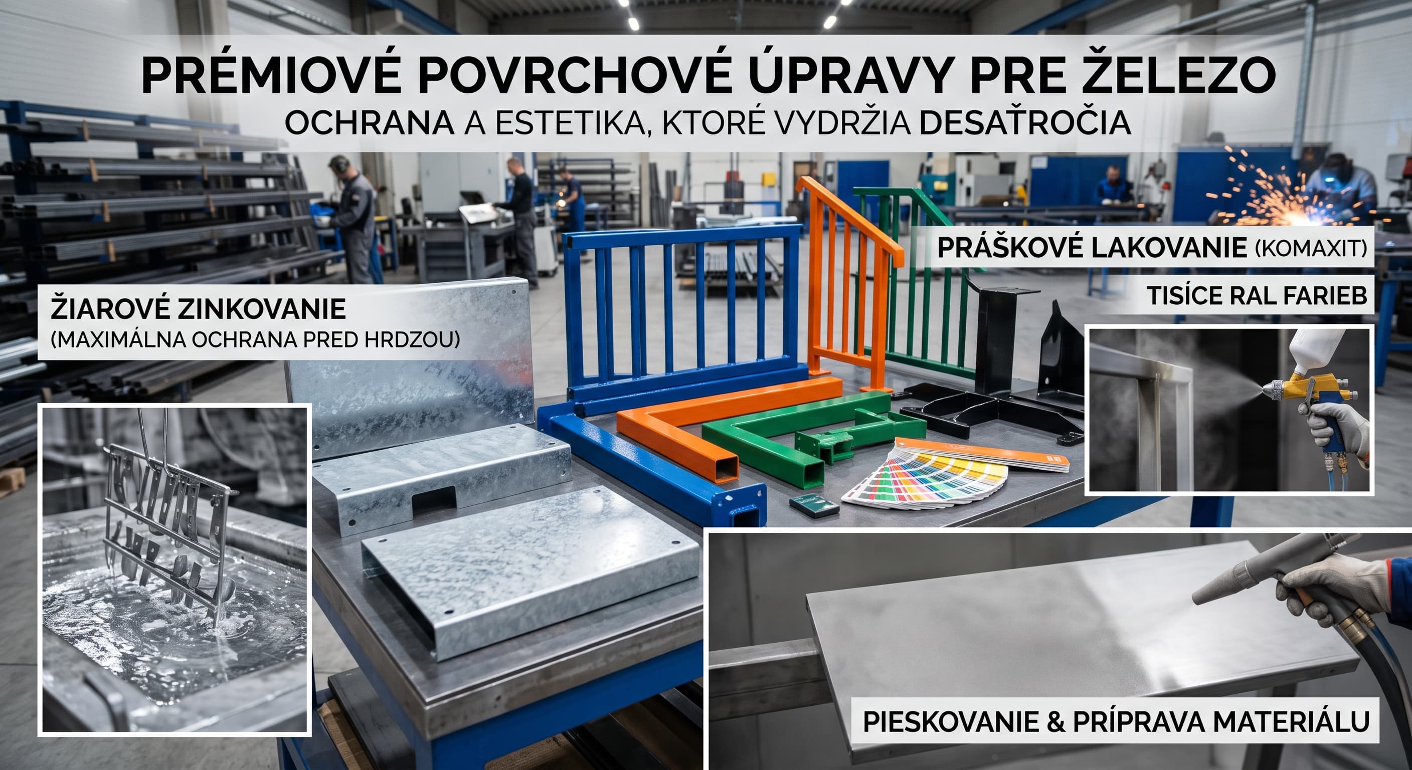 Ukážka realizácie služby: Prémiové povrchové úpravy - Gavometal